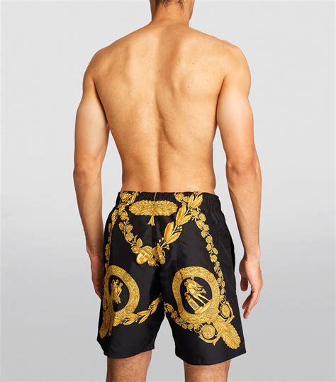 versace baroque shorts|versace jeans couture swim shorts.